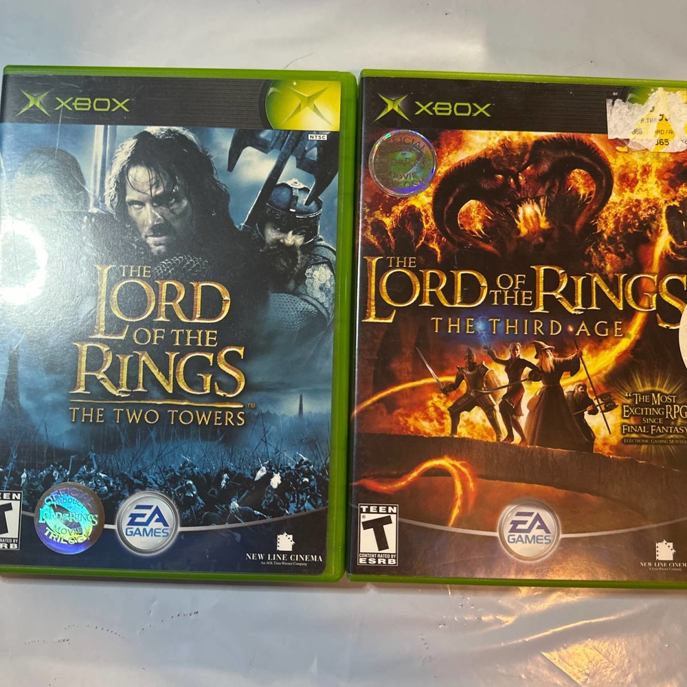 Load of the rings towers and third age